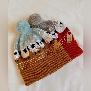 The hats are handmade with love special for you.Wool 100%.